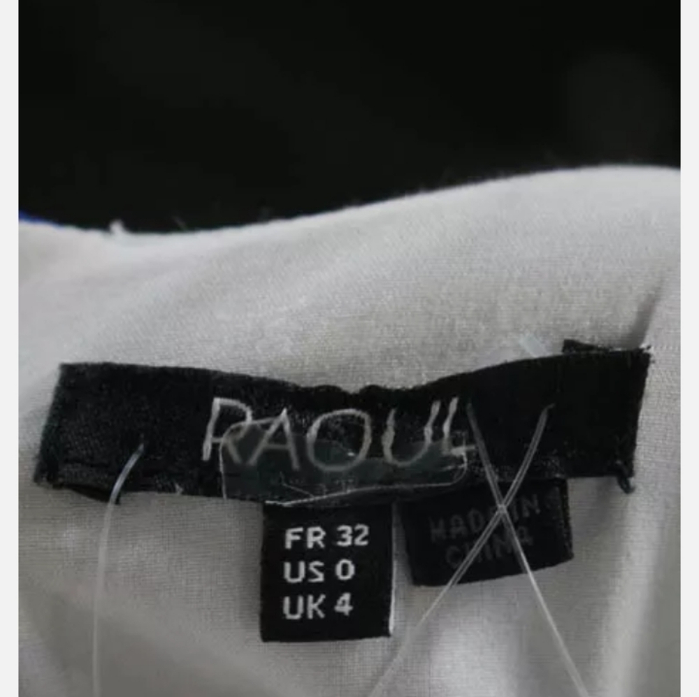 RAOUL MARITIME COLORBLOCK SHEATH DRESS SIZE 0 n 2 - Picture 5 of 6